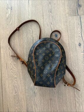 Louis Vuitton Monogram Canvas Mini Backpack in Brown and Tan